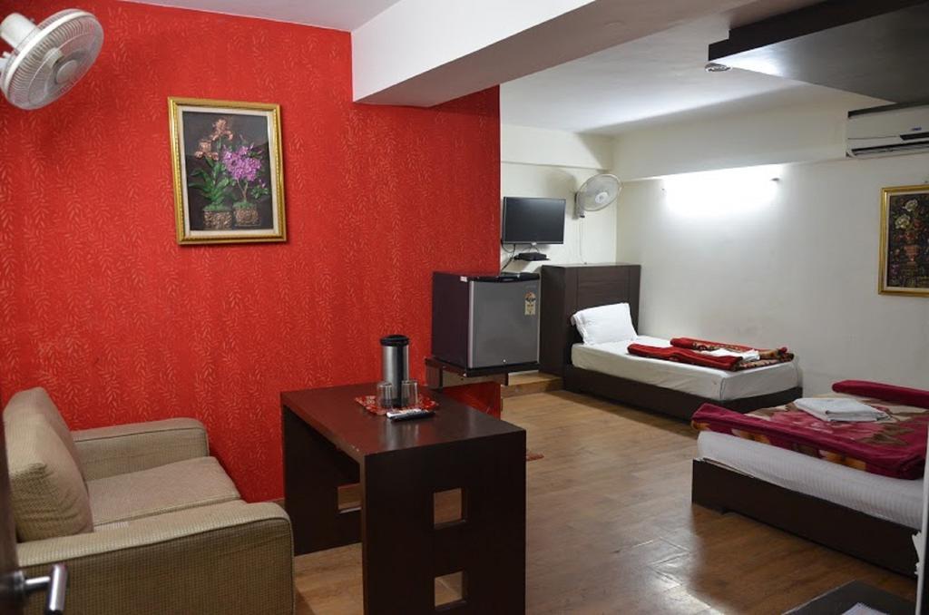 ניו דלהי Hotel Durga International מראה חיצוני תמונה