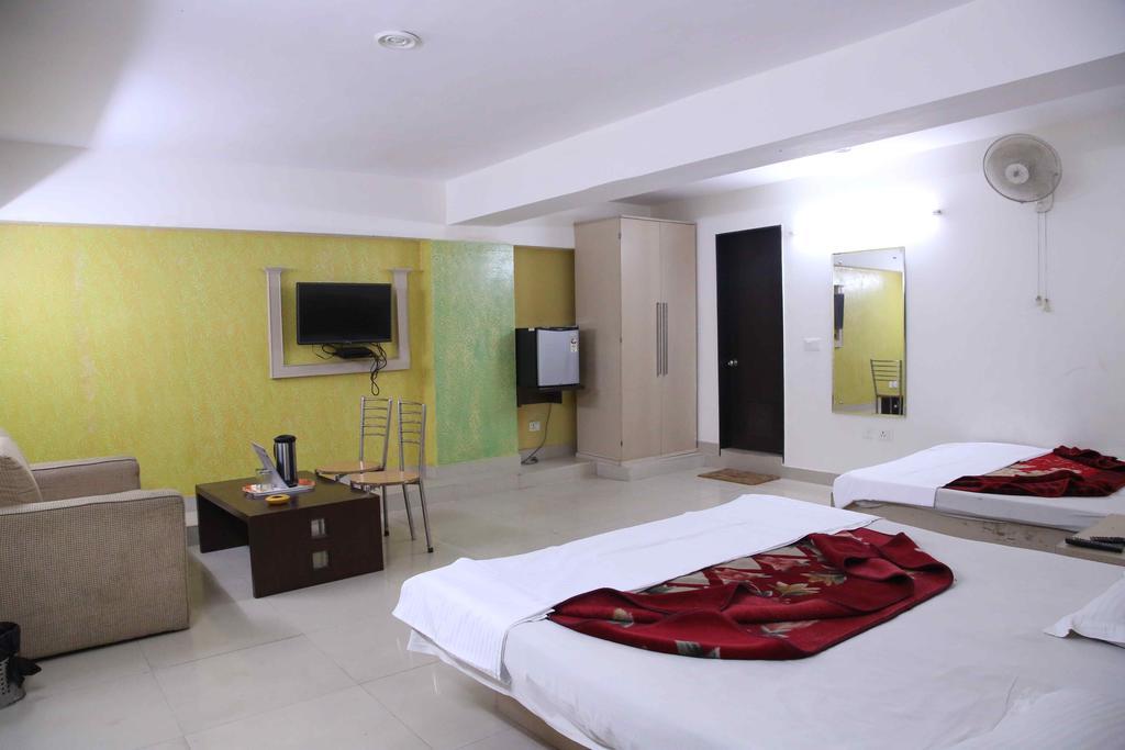 ניו דלהי Hotel Durga International חדר תמונה