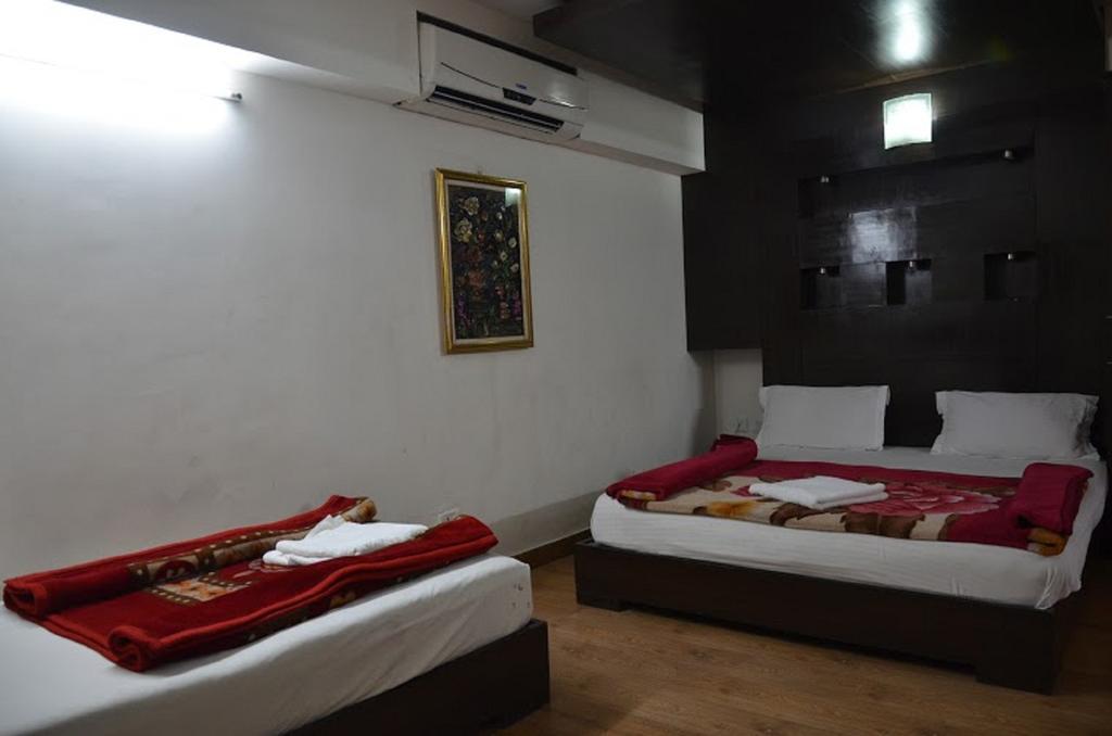 ניו דלהי Hotel Durga International חדר תמונה